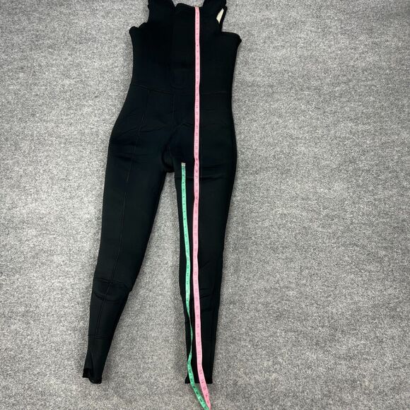 Vintage US Divers Sleeveless Wetsuit Mens L Large Black Surfing Scuba Diving - Picture 4 of 12